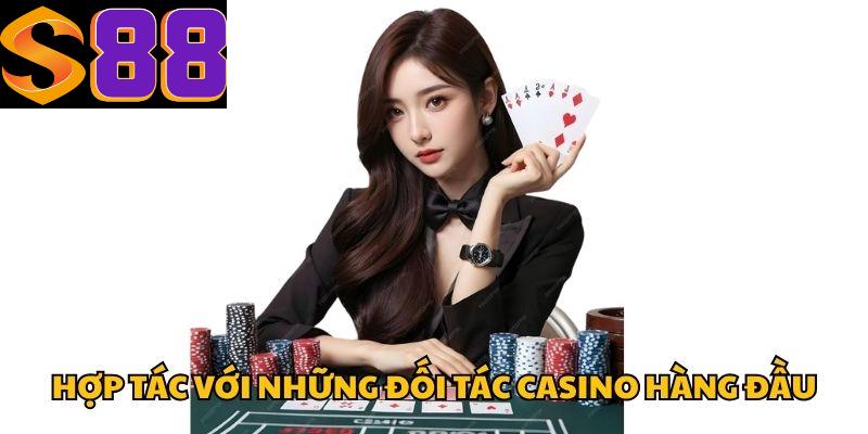 Hợp tác với những đối tác casino hàng đầu